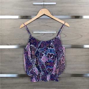 Love Fire Gorgeous Cropped Tank - Size Medium